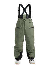 Pantalones con tirantes para nieve Gsou Snow Durable Mountain Pro All Function Cargo para mujer